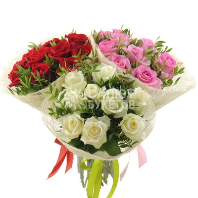 Ассорти (красный, белый, розовый)