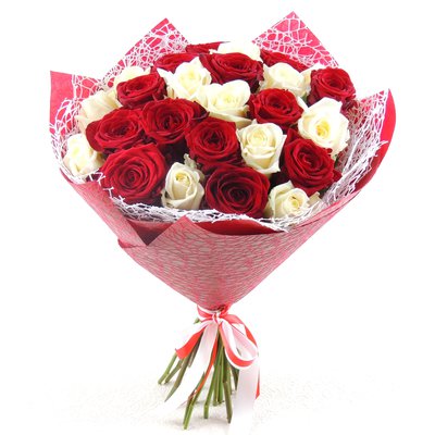 Дуэт (25 роз)