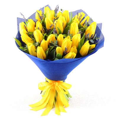 Лаванда (35 тюльпанов)